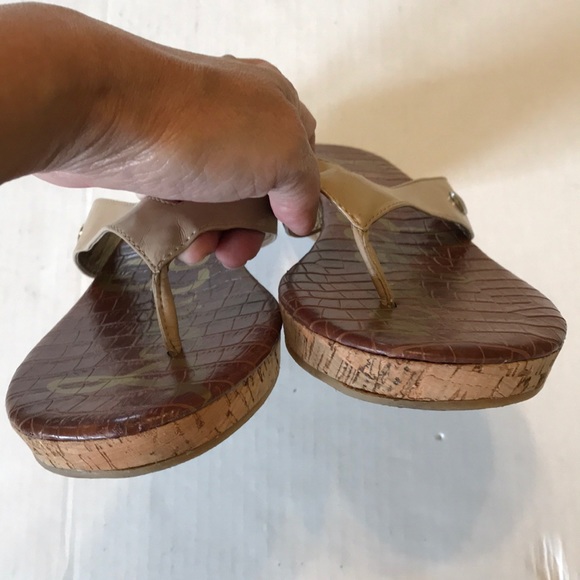 Sam Edelman Tanya sandals beige size 10 - Picture 2 of 5
